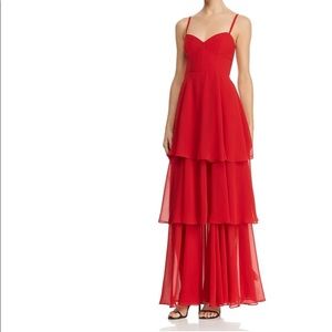 Fame and Partners Sweetheart Evening Dress